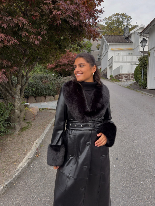Estella Coat - Black - Image 4