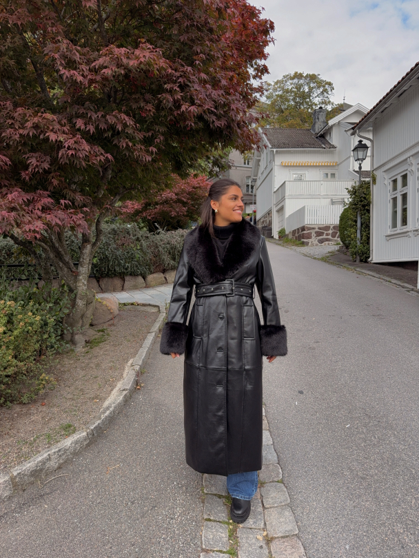 Estella Coat - Black - Image 5