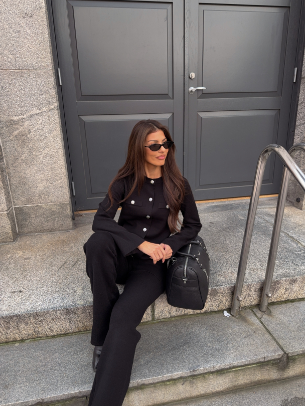 Pimi Knit Cardigan - Black - Image 2