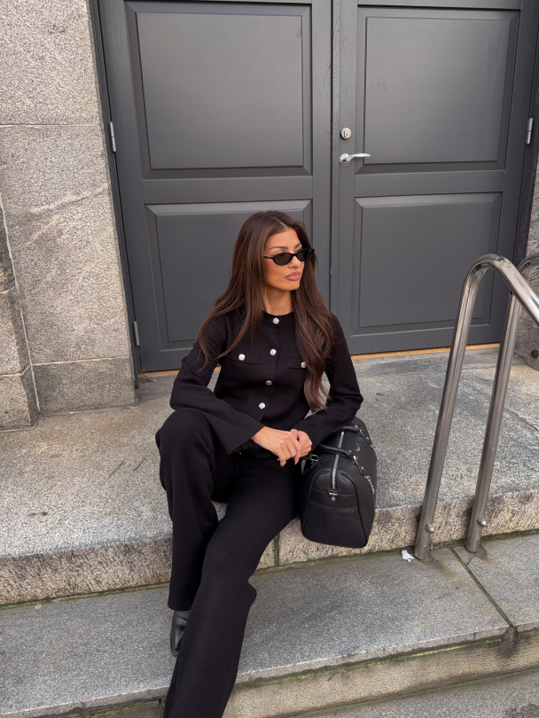 Pimi Knit Pant - Black - Image 2