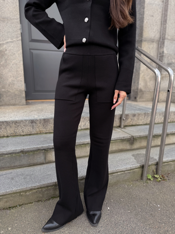 Pimi Knit Pant - Black - Image 1