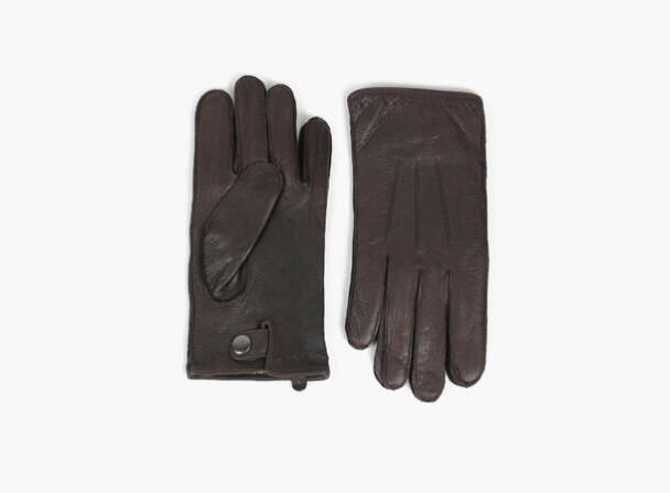 Deerskin Gloves - Sort