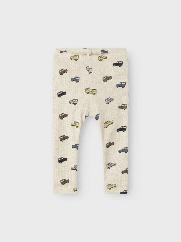 NBMHukab leggings, beige - Image 1
