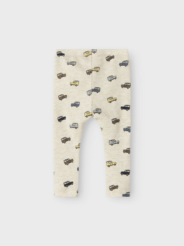 NBMHukab leggings, beige - Image 2