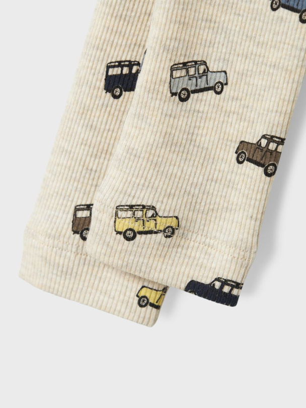 NBMHukab leggings, beige - Image 3