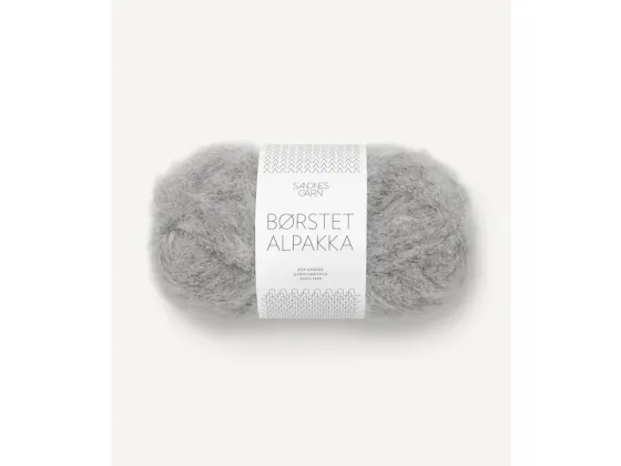 Børstet Alpakka 1042