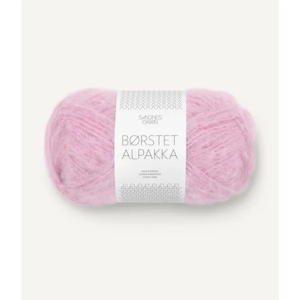 Børstet Alpakka 4813
