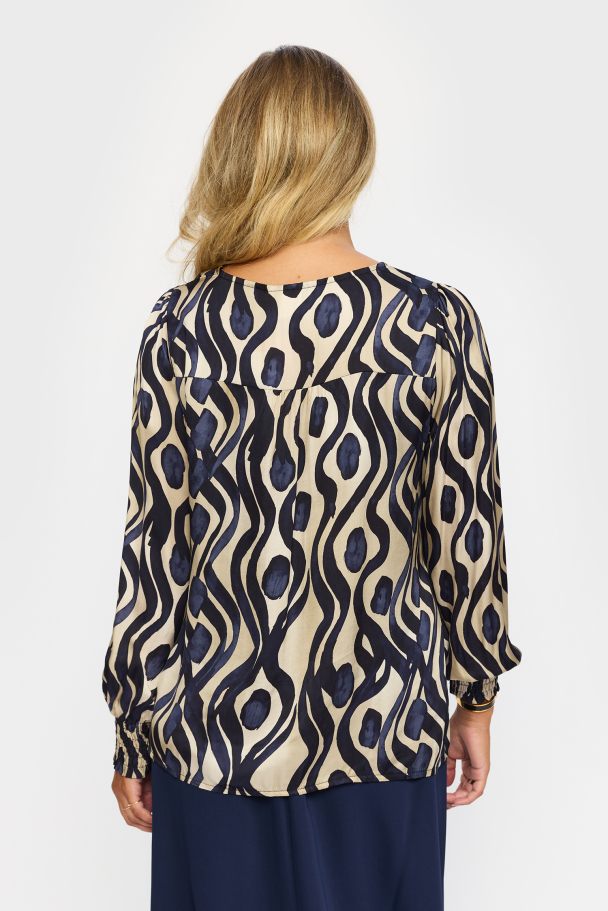 Susine Bluse Blå - Image 2