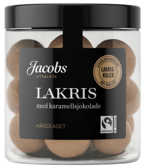 Lakriskuler Karamellsjokolade 150g