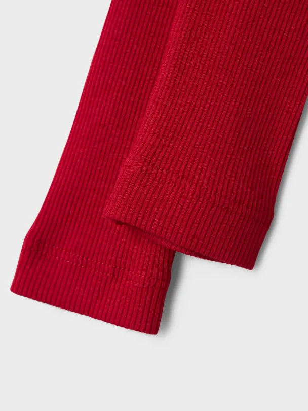 NBNkab Leggings Rød - Image 3