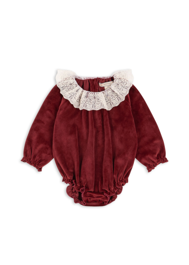 Venola Romper - Red Dahlia - Image 1