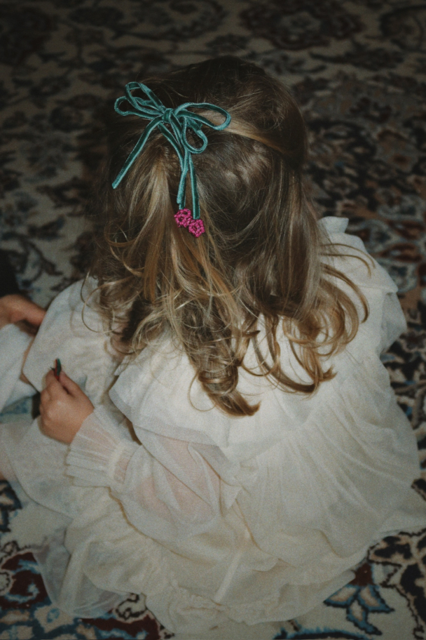 Bow Dress - Parchment - Image 4