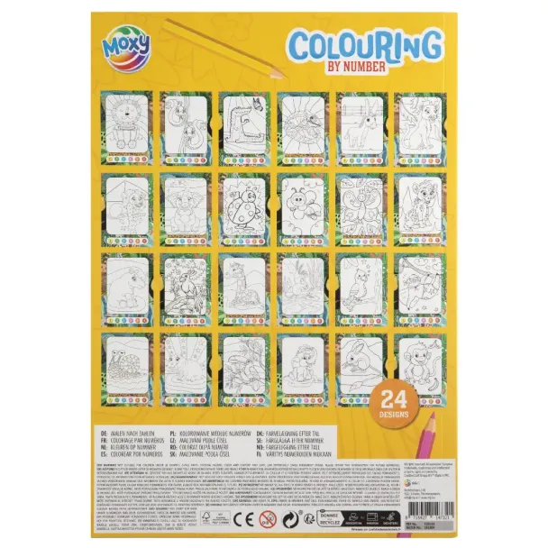Colour by number m/ fargeblyanter - Image 2