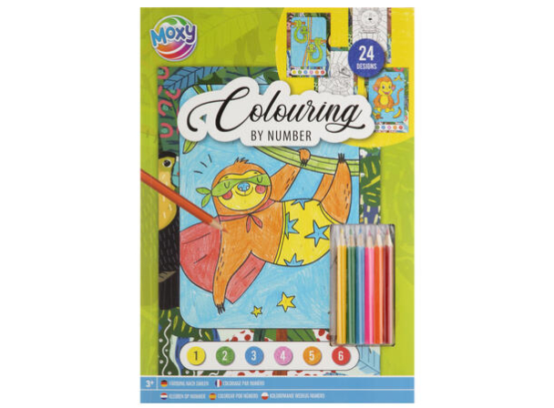 Colour by number – med fargeblyanter - Image 1