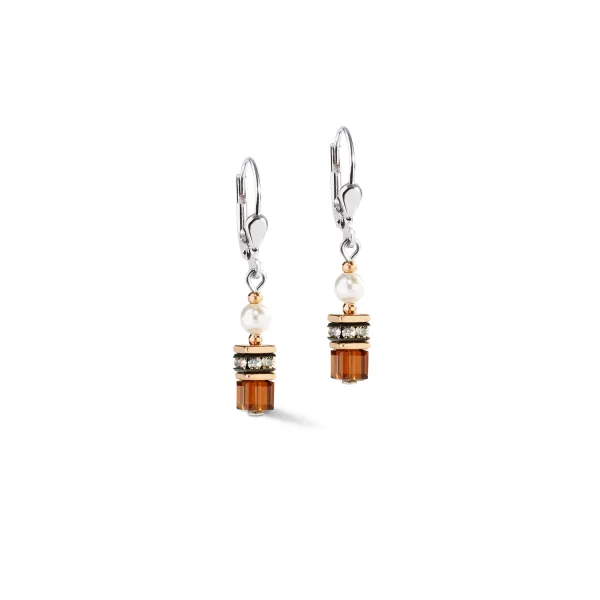 Earrings Sparkling Princess Mocha Mousse