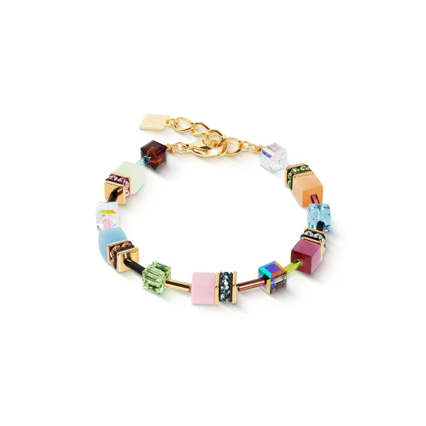 GEOCUBE Bracelet Iconic Art Nouveau Gold