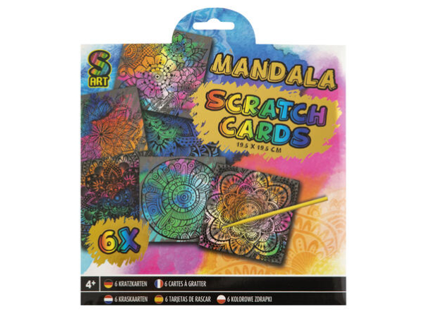 Mandala scratch cards - Image 1