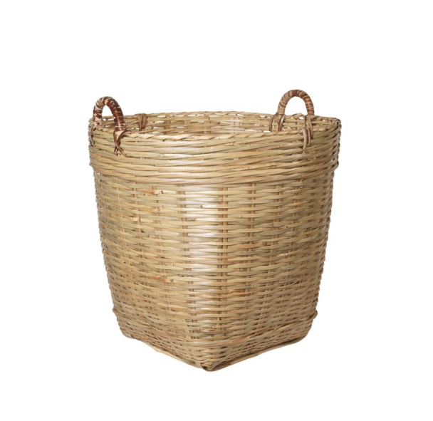 Will Kurv Natural, Bambus Ø45 x H45 cm - Image 1