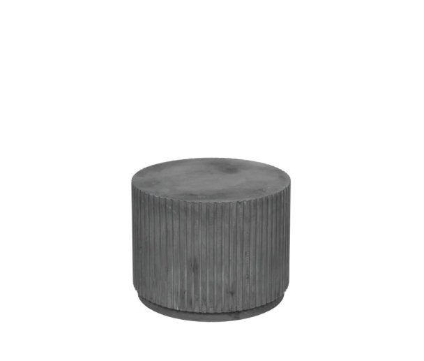 Rillo Podie Charcoal, Fibercement Ø56 x H42 cm