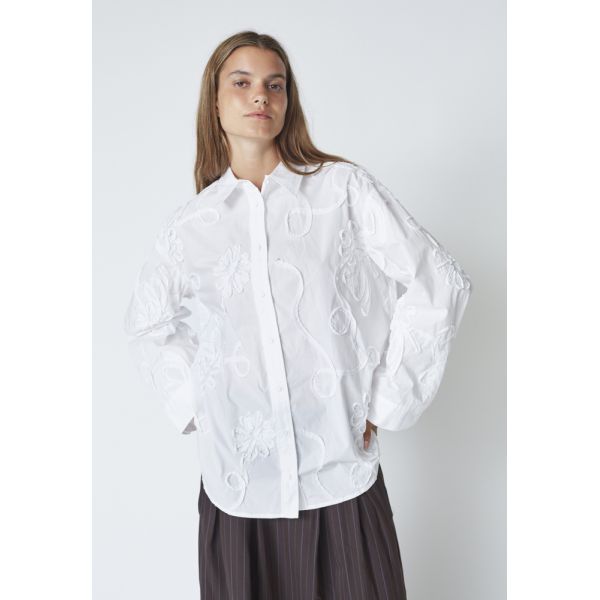 Xavier Flower Shirt   |     Xavier Flower Shirt fra Co´Couture