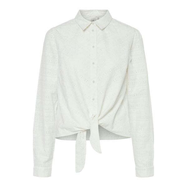Heartly Tie Shirt - Star White