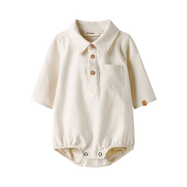 Hadam Body Shirt, Turtledove - Lil' Atelier