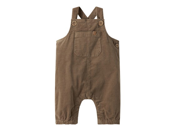 Somba Loose Cord Overall, Sepia Tint - Lil' Atelier