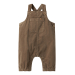 Somba Loose Cord Overall, Sepia Tint - Lil' Atelier