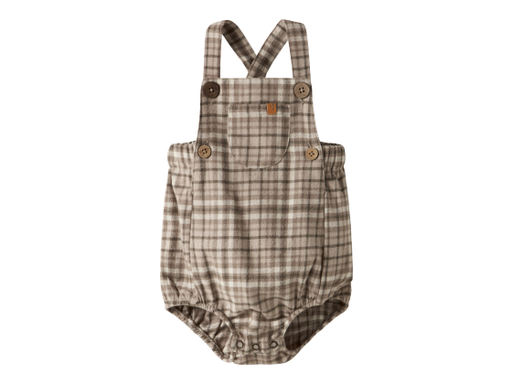 Rebel Loose Romper, Sepia Tint - Lil' Atelier