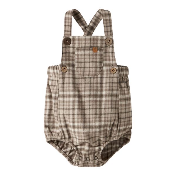 Rebel Loose Romper, Sepia Tint - Lil' Atelier