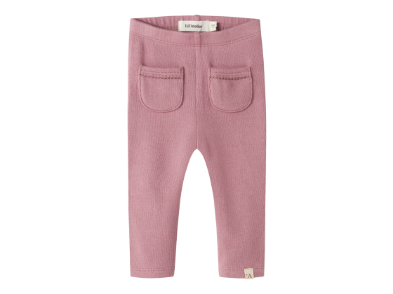 Thora Slim Legging, Nostalgia Rose - Lil' Atelier