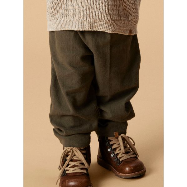 Romeo Reg Pant, Mulled Basil - Lil' Atelier