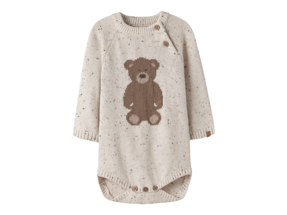 Galto Ria Knit Body, Turtledove/Teddy - Lil' Atelier
