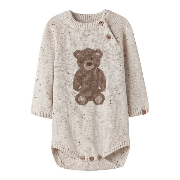 Galto Ria Knit Body, Turtledove/Teddy - Lil' Atelier