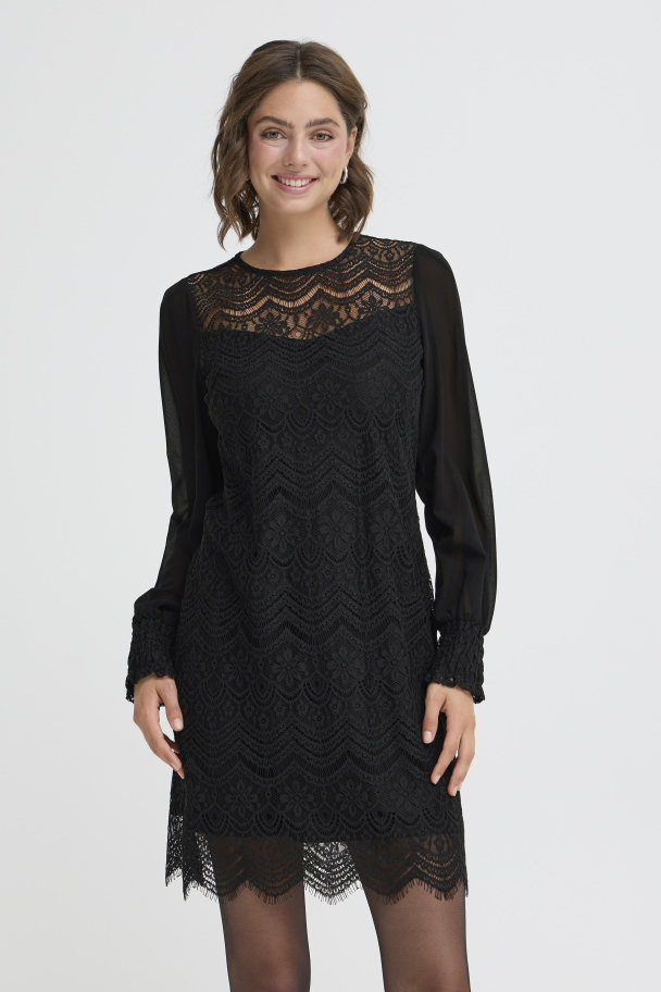 FRcaty Kjole m/blonder - Image 2