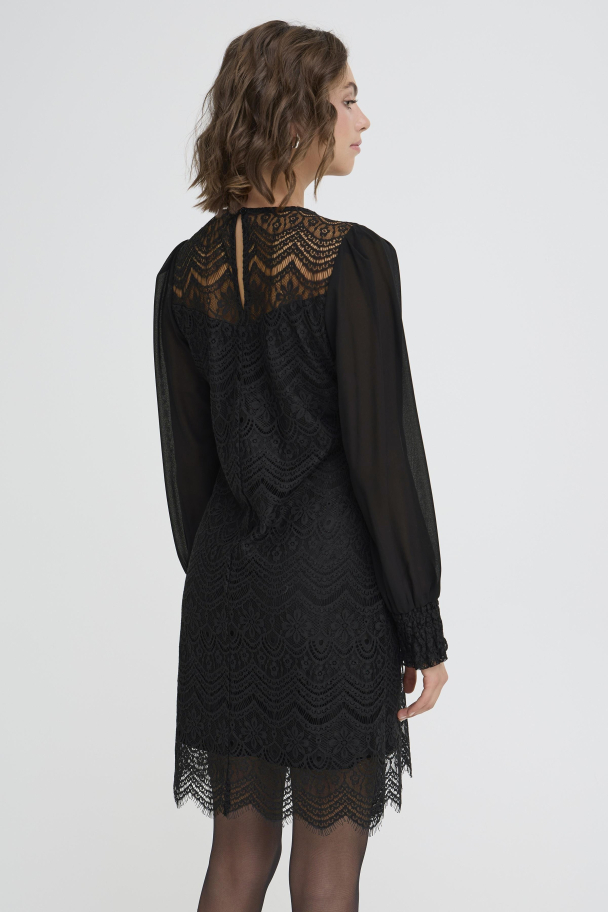 FRcaty Kjole m/blonder - Image 3