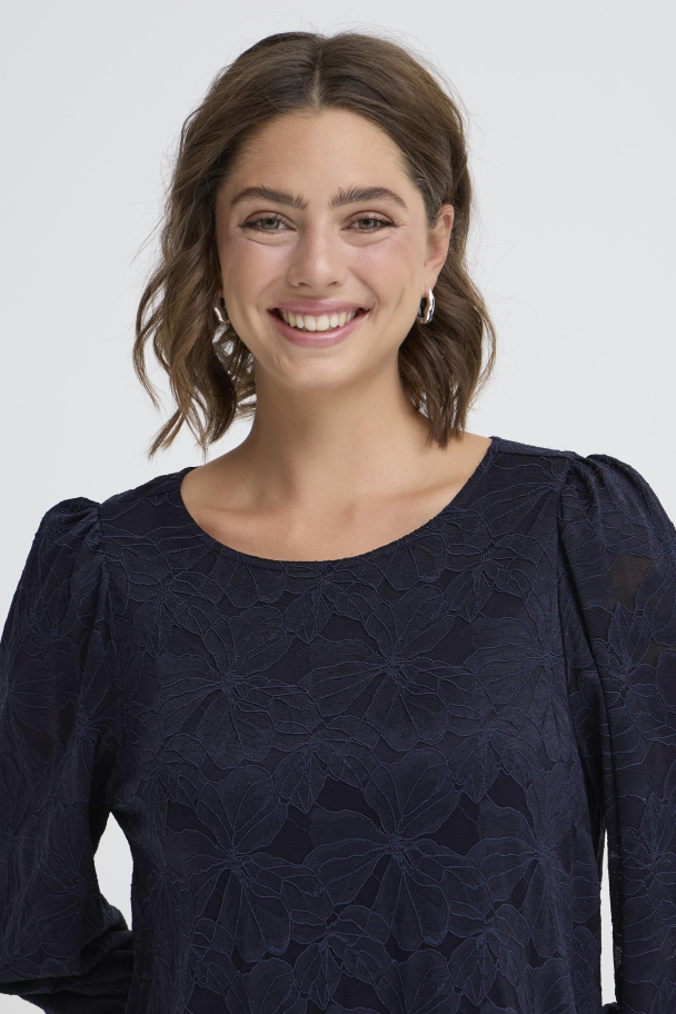 FRmirabella Kjole m/blonder - Image 4