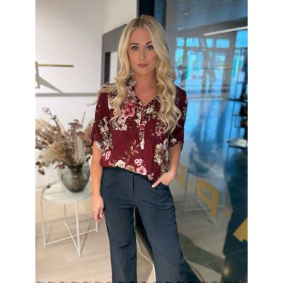 Moondust Maggie Flower bluse