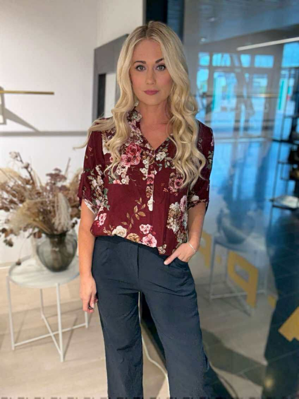 Moondust Maggie Flower bluse