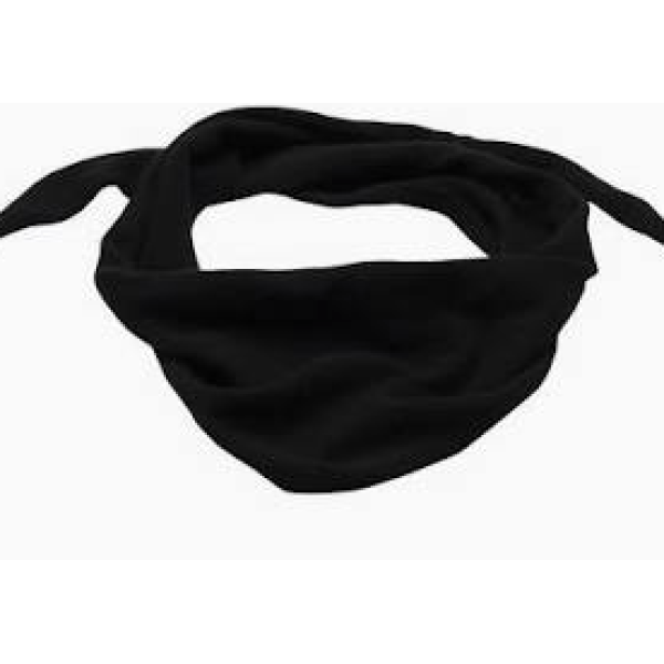 Duo Triangel Skjerf - Sort