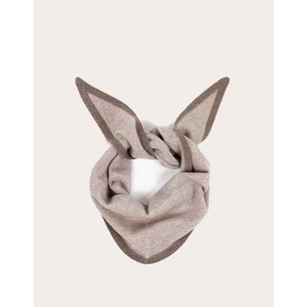 Duo Triangel Skjerf - Beige