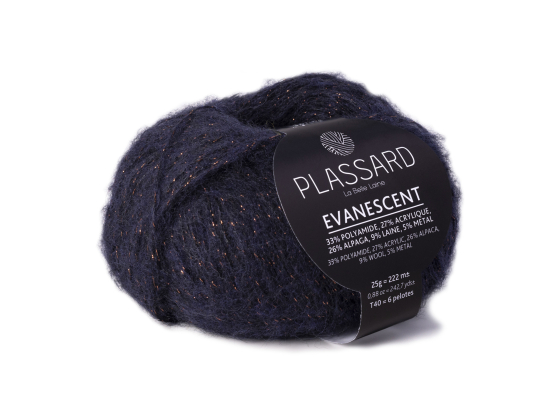 EVANESCENT 27 Mørk blå med bronseeffekt