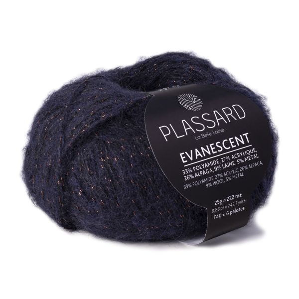 EVANESCENT 27 Mørk blå med bronseeffekt