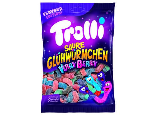 Trolli Sour Glowworm Very Berry 