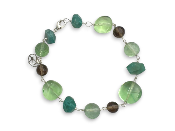 Joy of Gems - Armbånd, aqua