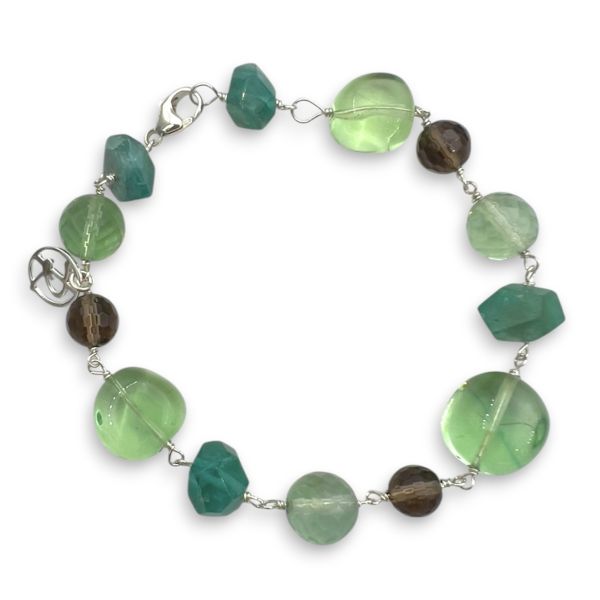 Joy of Gems - Armbånd, aqua