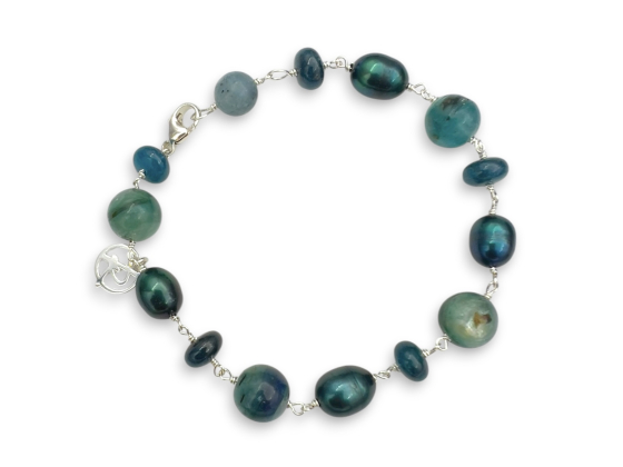 Joy of Gems - Armbånd, peacock