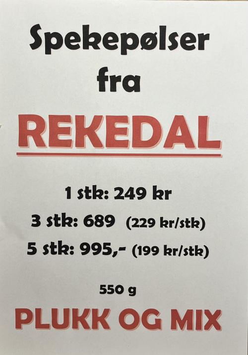 A Rekedal 1 stk PLUKK OG MIX