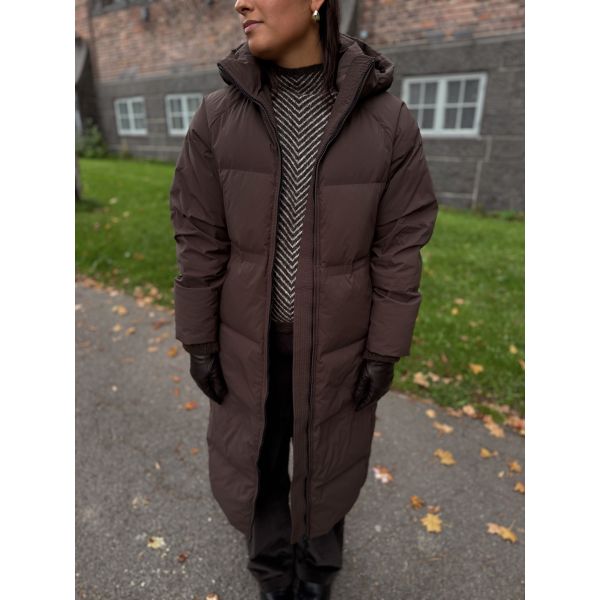 Maya Down Long Coat - Delicioso 