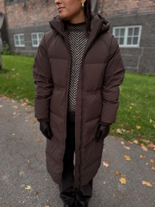 Maya Down Long Coat - Delicioso 